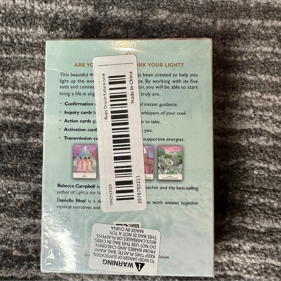 Work Your Light Card Deck A 44 Oracle Fortune Telling Game Tarot Cards New - Picture 2 of 13
